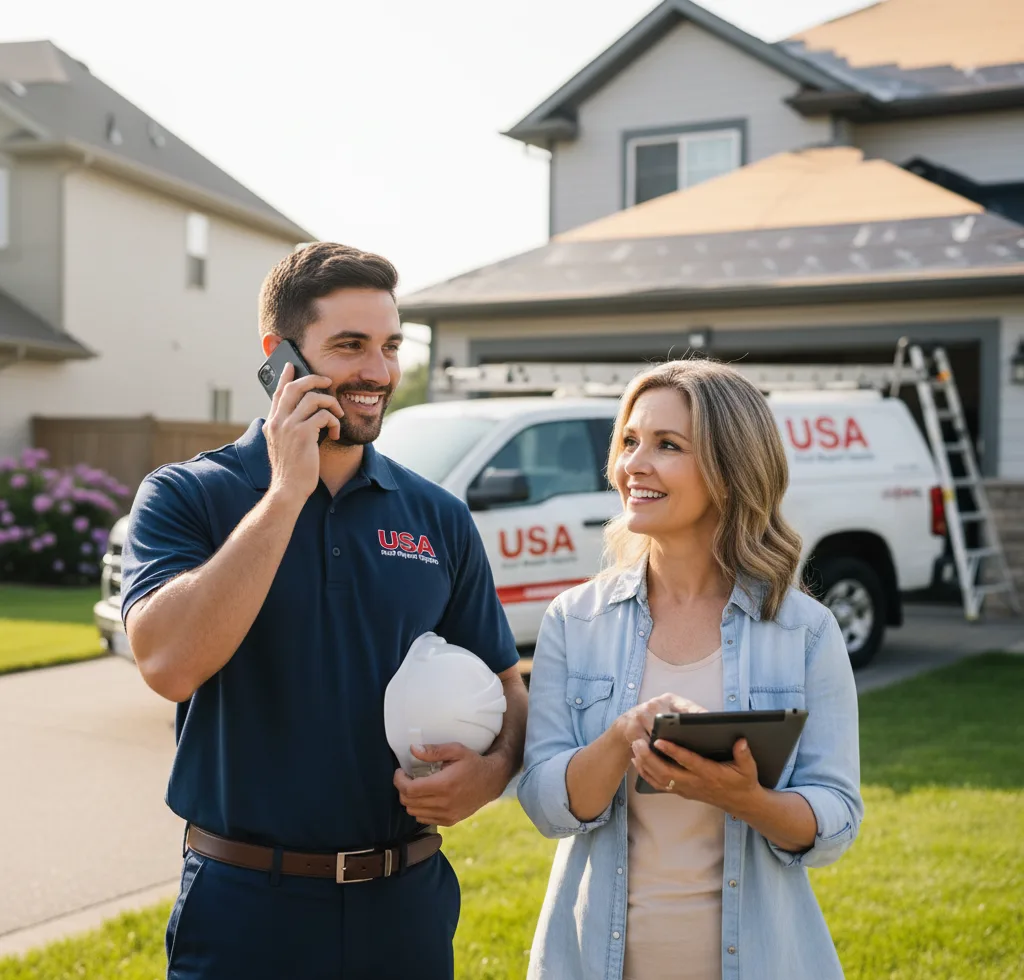 USA Roof Repair Experts customer support in Sturgis